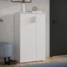 Mobile multiuso Lucio 2 ante H 120cm. colore bianco