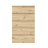 Cassettiera Morgan 5 cassetti 77.2 x 42.2 x H 128.1 cm colore rovere