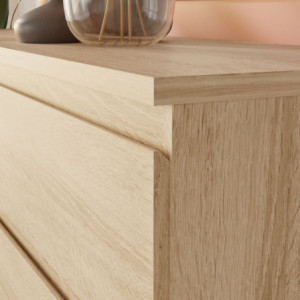 Zoom Cassettiera Morgan 3 cassetti 77.2x79.8x42.2 cm. colore rovere