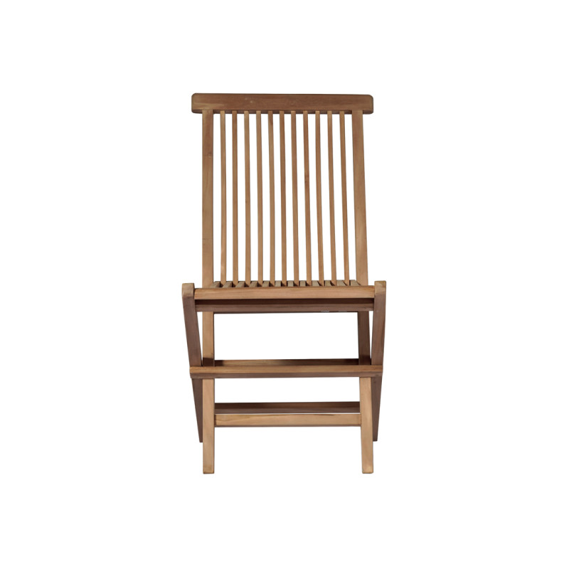 Sedia pieghevole Salina Moia teak esterno compatta resistente
