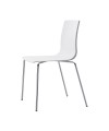SEDIE ALICE CHAIR SET DA 4 TECNOPOLIMERO e ACCIAIO MADE IN ITALY SCAB DESIGN