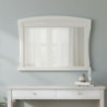 Specchiera Aurora in legno con cornice colore avorio