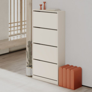Zoom Scarpiera SHC540SAND quattro ante a ribalta cashmere