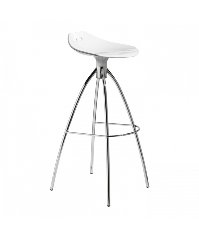 SGABELLO FROG 80 CM POLICARBONATO e ACCIAIO MADE IN ITALY SCAB DESIGN