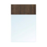 Specchiera Brown con dettaglio in legno L 70 x H 110 cm.