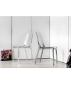 Sedia Vanity Chair set da 4 policarbonato Made in Italy SCAB DESIGN