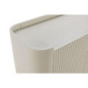 Mobile multiuso Willa18929 con 2 ante effetto cannettato colore crema
