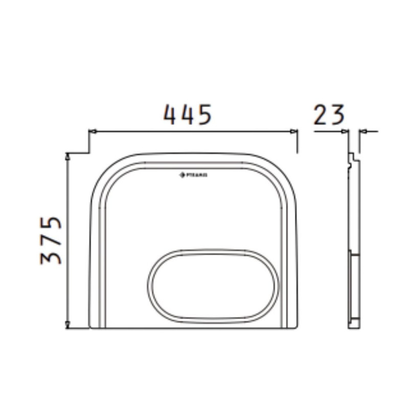 Tagliere in legno per lavello Ionio