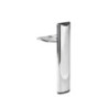 Piedino per mobile Scoby in acciaio cromato H 15 cm.