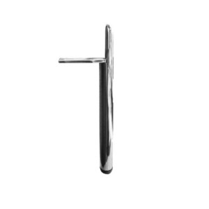 Zoom Piedino per mobile Scoby in acciaio cromato H 15 cm.