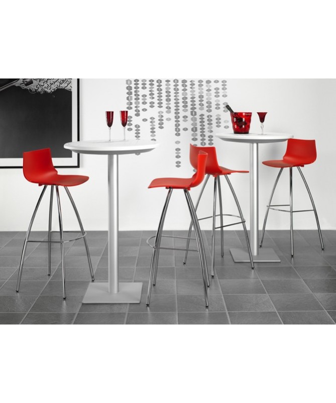 SGABELLI DAY SET DA 4 H. 65 in TECNOPOLIMERO MADE IN ITALY SCAB DESIGN