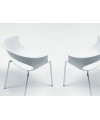 POLTRONA MISS B SET DA 4 ANTISHOCK POLICARBONATO MADE IN ITALY SCAB DESIGN