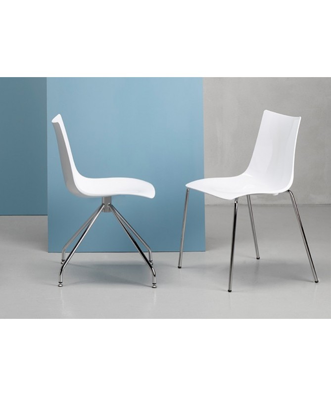 Sedia Zebra antishock set da 4 policarbonato Made in Italy SCAB DESIGN