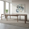 Tavolo allungabile Lipsia 160x90 in colore larice