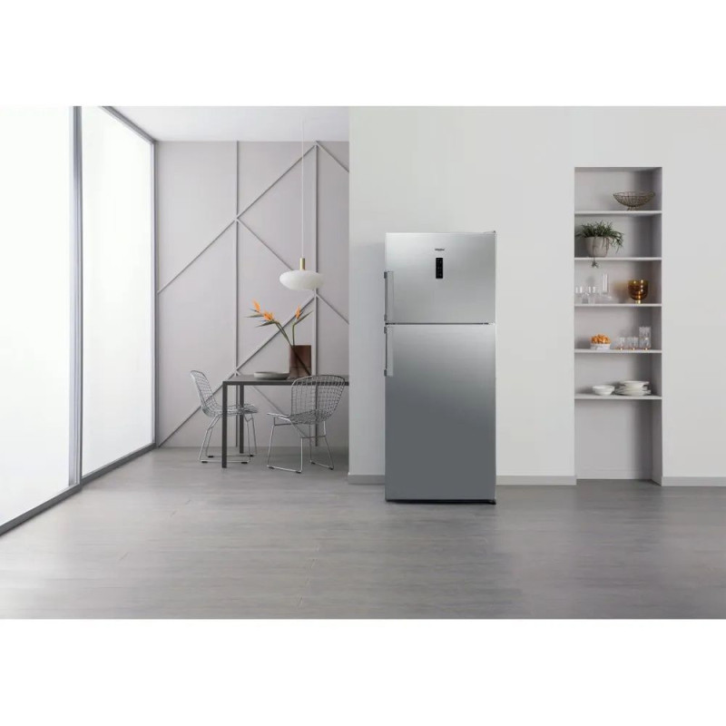 Frigorifero Whirpool doppia porta WT70E952X total no frost optic inox calsse E