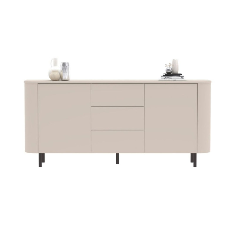 Madia Marini con 2 ante e 3 cassetti colore cashmere