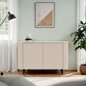 Zoom Madia Marini con 2 ante 130x43x85 H cm colore cashmere