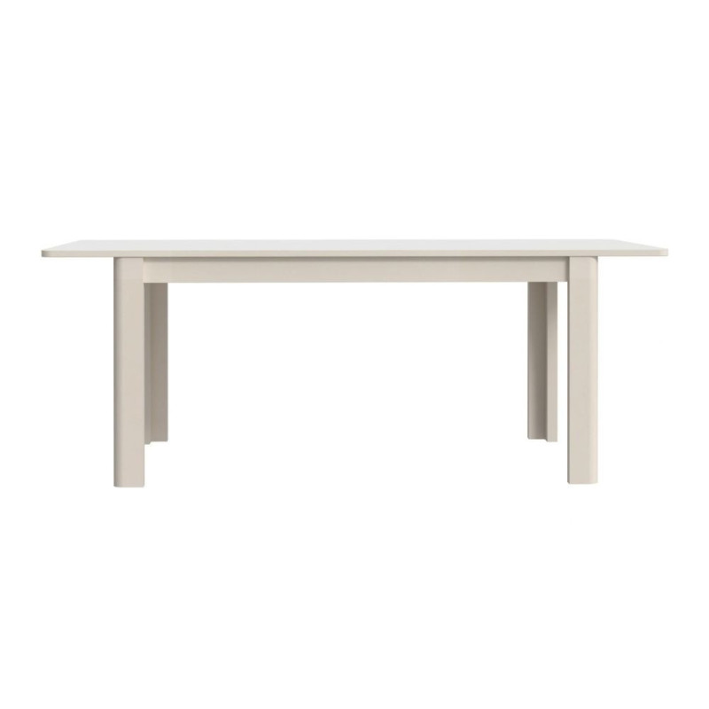 Tavolo allungabile Mono Core con allunga centrale 160x72.7x90.4 cm colore cashmere