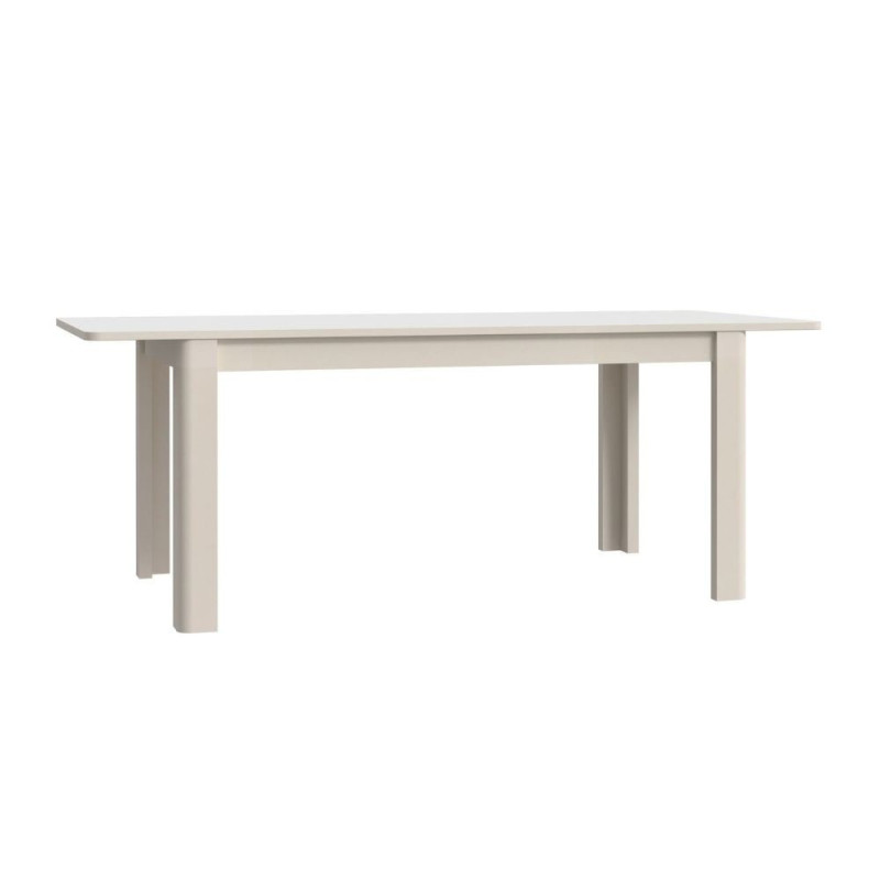 Tavolo allungabile Mono Core con allunga centrale 160x72.7x90.4 cm colore cashmere