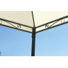 Gazebo Moia quadrato 3x3 mt robusto e versatile per esterno