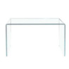 Consolle Scarlett in vetro temperato 120x40x76 cm.