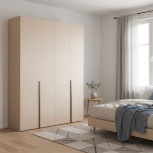 Zoom Armadio Modular 4 ante battenti colore cashmere