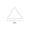 Set 10 Vele Triangolari Moia 5×5×5 m Ecrù | Levante Shop