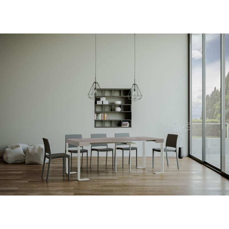 Consolle allungabile Tecno 90x40/300 cm bianco