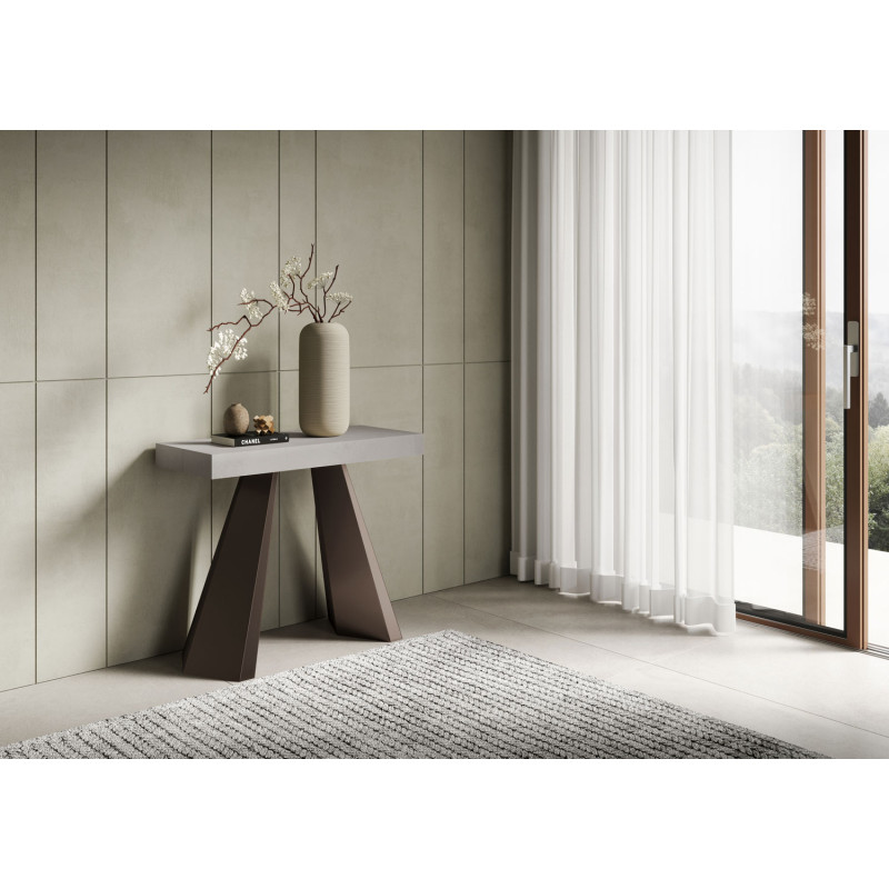 Consolle allungabile Diamante Small Premium 90x40/196 cm orso