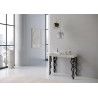 Consolle allungabile Karamay Small 90x40/196 cm antracite