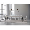 Consolle allungabile Karamay Premium 90x40/300 cm antracite