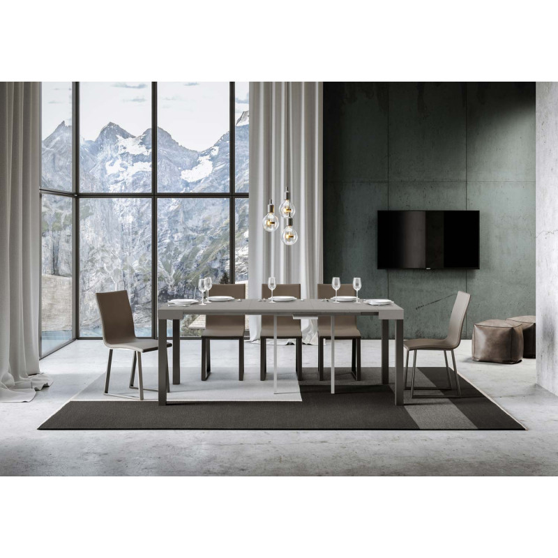 Consolle allungabile Everyday Small 90x40/196 cm antracite