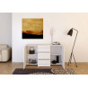 Madia moderna 2 ante/3 cassetti 150x40x83,5 cm Elios