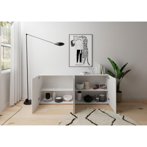 Zoom Madia moderna 4 ante 200x40x83,5 cm Elios