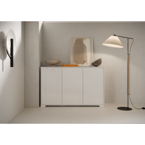 Madia moderna 3 ante 130x40x83 cm Lumina