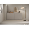 Madia moderna 4 ante 172x40x83 cm Lumina