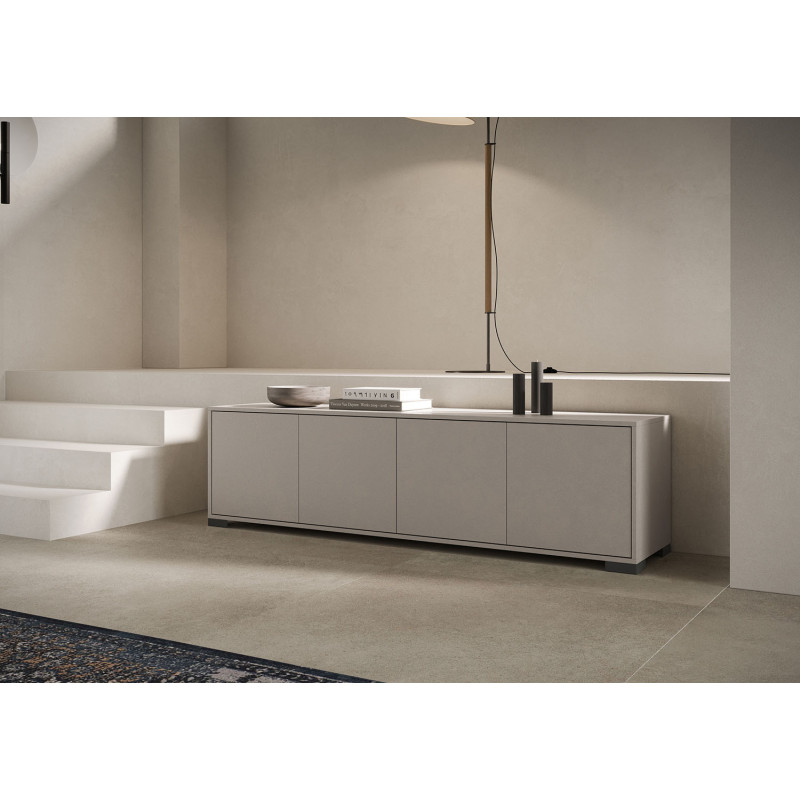 Porta TV moderno 4 ante 172x40x48 cm Lumina