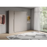Letto matrimoniale a scomparsa 160 Versia con armadio 1 anta dx