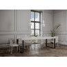 Tavolo allungabile 120/380x90 cm Tecno Premium telaio Antracite
