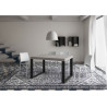 Tavolo allungabile 120/380x90 cm Tecno Premium telaio Antracite