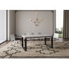 Tavolo allungabile 200/460x90 cm Tecno Premium telaio Antracite