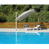 Ombrellone rettangolare Moia 3x4 m palo laterale giardino