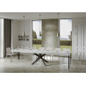 Tavolo allungabile 160/420x90 cm Volantis Premium telaio Antracite