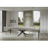 Tavolo allungabile 180/440x90 cm Volantis Premium telaio Antracite