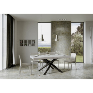 Zoom Tavolo allungabile 200/460x90 cm Volantis Premium telaio Antracite