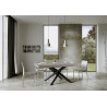 Tavolo allungabile 200/460x90 cm Volantis Premium telaio Antracite