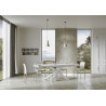 Tavolo allungabile 140/400x90 cm Volantis Premium telaio Bianche