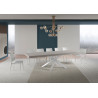 Tavolo allungabile 180/440x90 cm Volantis Premium telaio Bianche