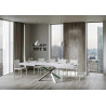 Tavolo allungabile 200/304x90 cm Volantis telaio Multicolore 4/A