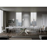 Tavolo allungabile 200/460x90 cm Volantis telaio Multicolore 4/A